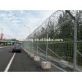 PVC coated welded mesh fence